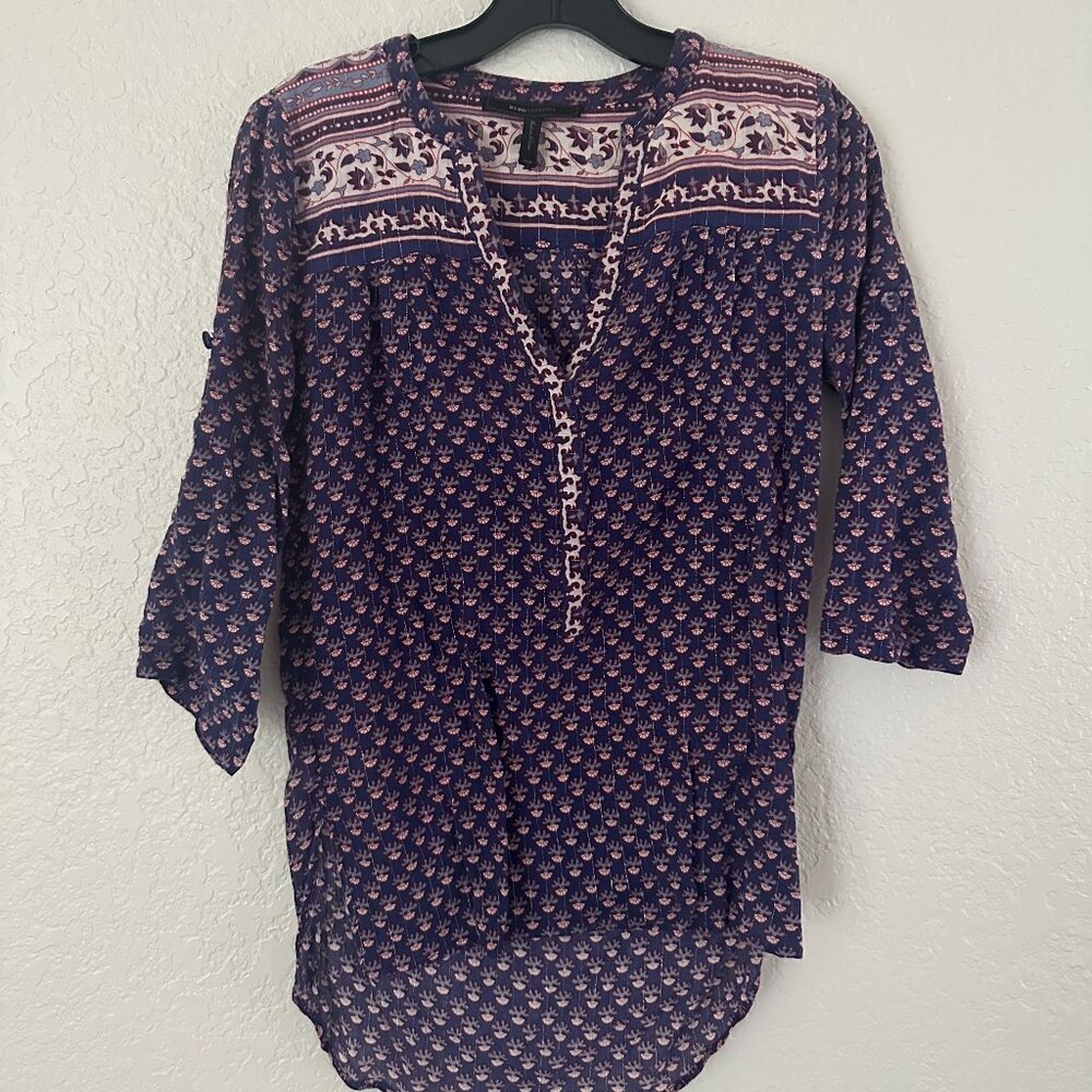 BCBGMaxAzria Camila Lightweight Cotton Top